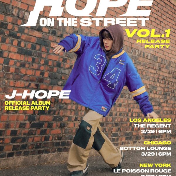 240319 Geffen Records: To celebrate the release of j-hope's 'HOPE ON THE STREET VOL.1' Club 90's presents the official album release parties! ✨