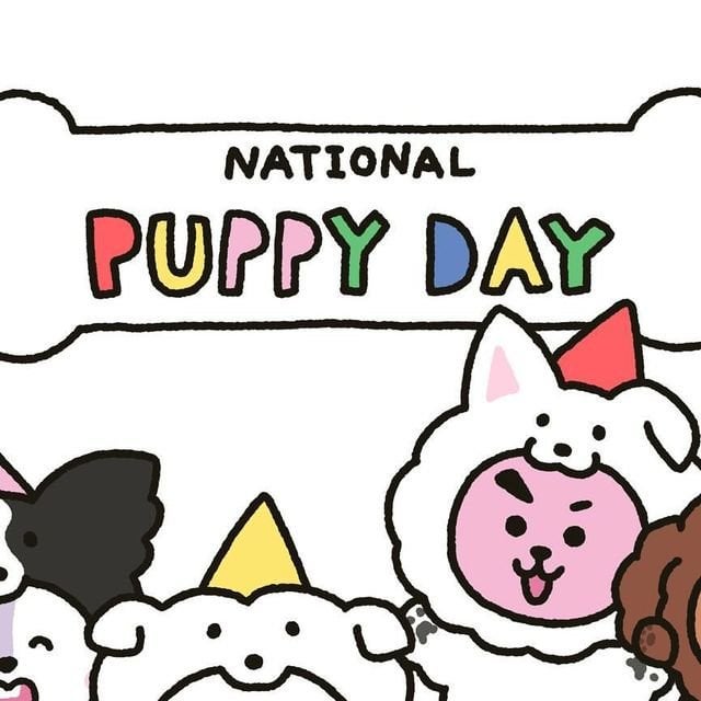 240323 BT21 - Wishing happiness to every pup worldwide!