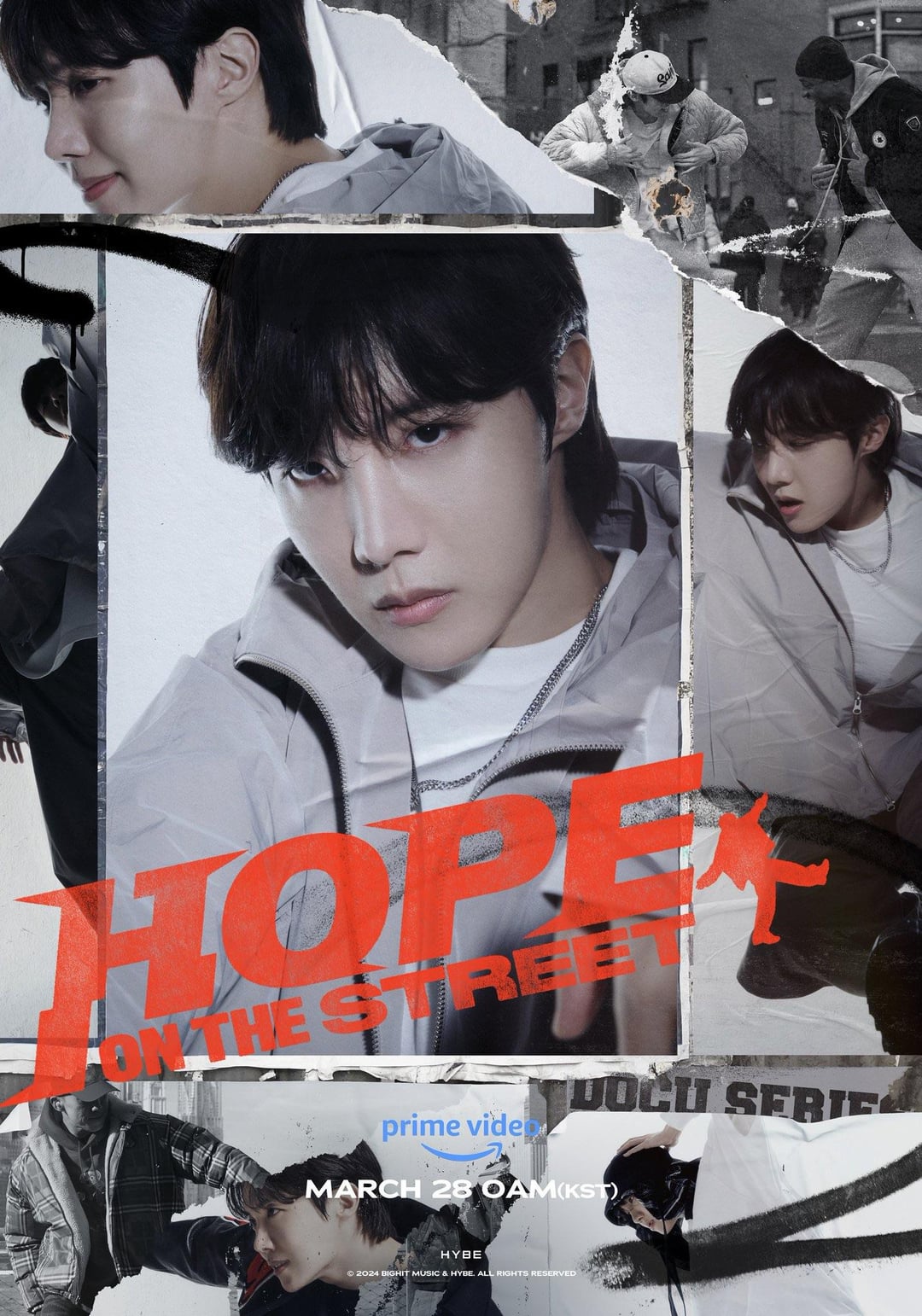 <HOPE ON THE STREET> Collage Poster - 180324