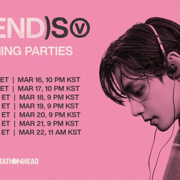 240315 BTS Official: Join the V ‘FRI(END)S’ Listening Party on STATIONHEAD!