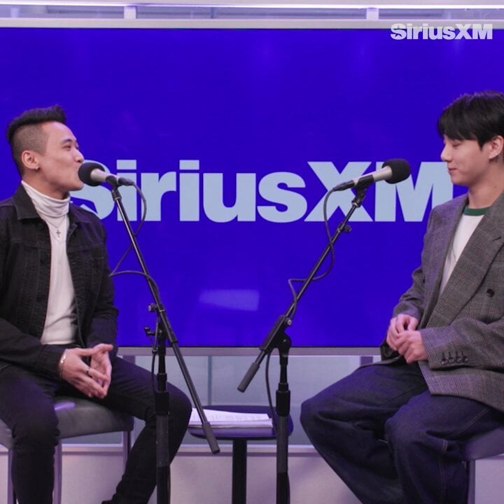 240312 SiriusXM: It's time to get to know OT7 a little better 💜 Michael Tam sat JK down for a game of SiriusXM K-Pop Superlatives!