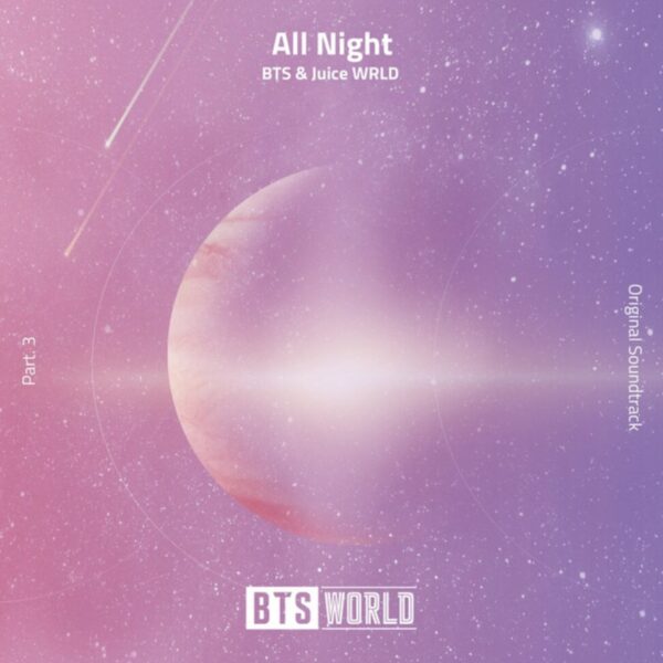 "All Night" (BTS & Juice WRLD) has surpassed 100 million streams on Spotify, their 120th song to achieve this! - 020324