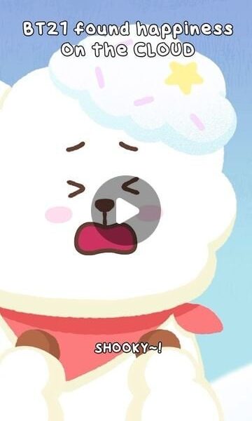 240313 BT21 on Instagram: Dreamlike bestie trip we've been waiting for💭 
Adorable BT21 with smudged ice cream🍦