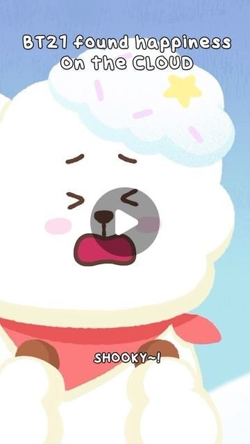 240313 BT21 on Instagram: Dreamlike bestie trip we've been waiting for💭 
Adorable BT21 with smudged ice cream🍦