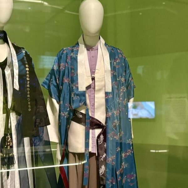 Namjoon’s hanbok and Jin’s floral jacket on exhibit at the Museum of Fine Arts, Boston, as part of the “Hallyu! The Korean Wave” exhibition - 270324