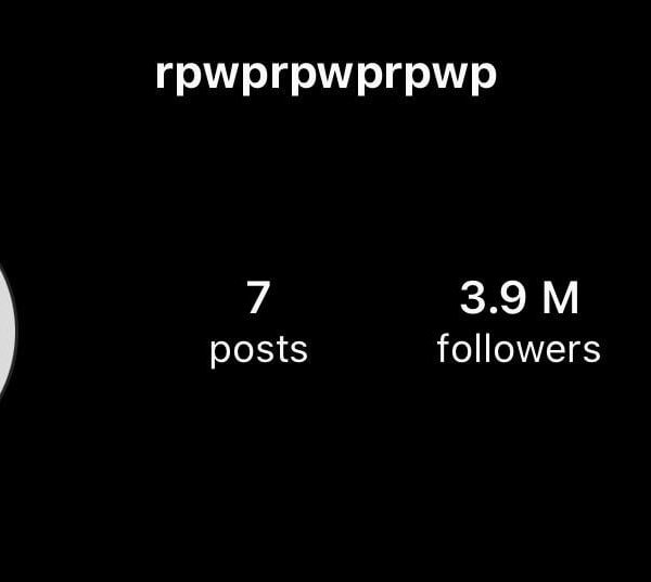 240423 The rpwprpwprpwp Instagram account’s bio has been edited to “team rm”