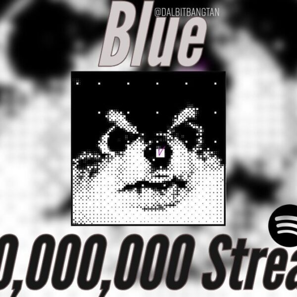 “Blue” by V surpassed 100 Million Streams on Spotify! - 210524