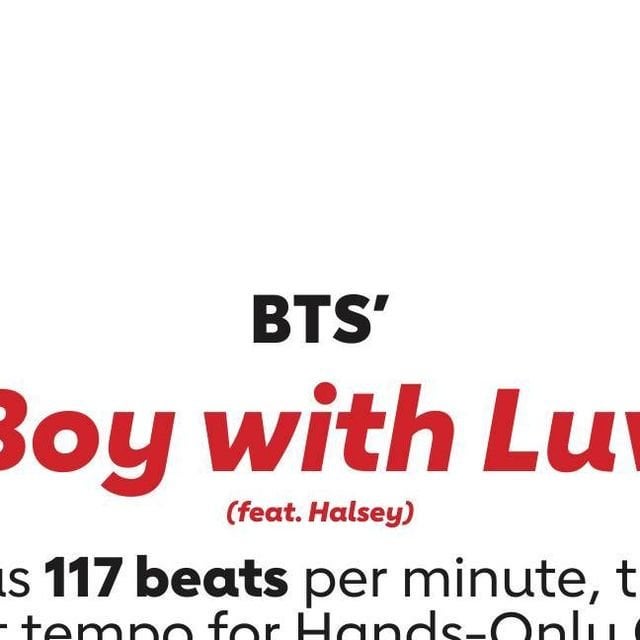 240525 American Heart Association on Instagram: Oh my, my, my. Did you know “Boy with Luv” could help you save a life? It’s the right tempo for Hands-Only CPR. 💜
