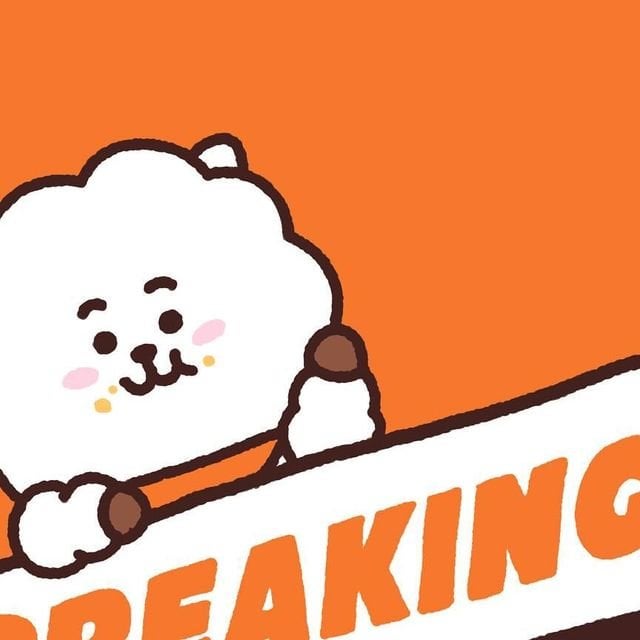 240528 BT21 on Instagram: [BREAKING NEWS] RJ, the ultimate foodie, is about to start an undercover restaurant tour! 🕵️🍴