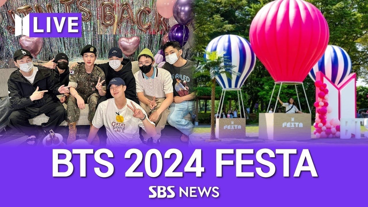 240613 [LIVE] Welcome to BTS 2024 FESTA! (MBC & SBS Livestream Coverage of BTS FESTA Ground Event)
