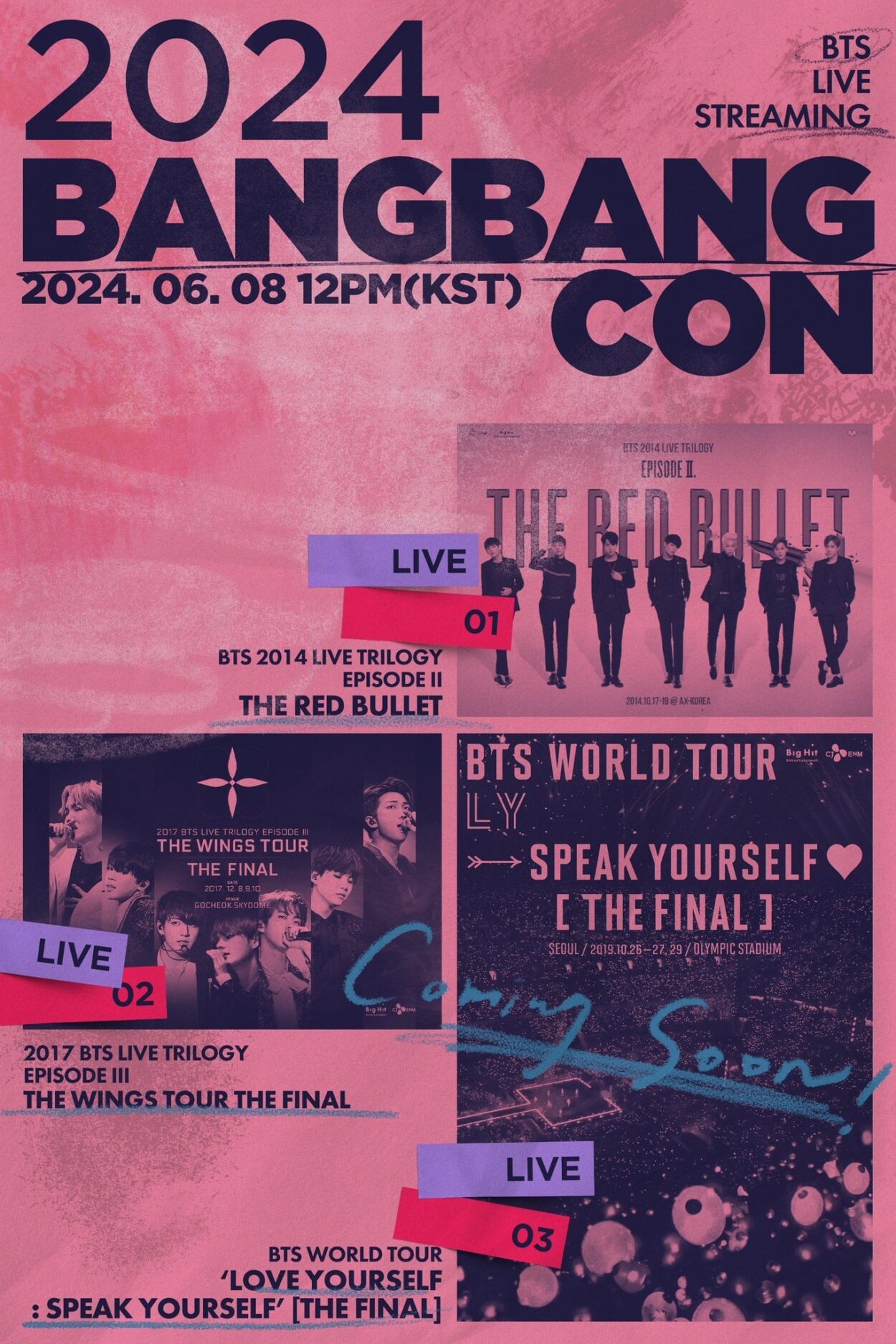 240604 2024 BTS FESTA BangBangCon Poster