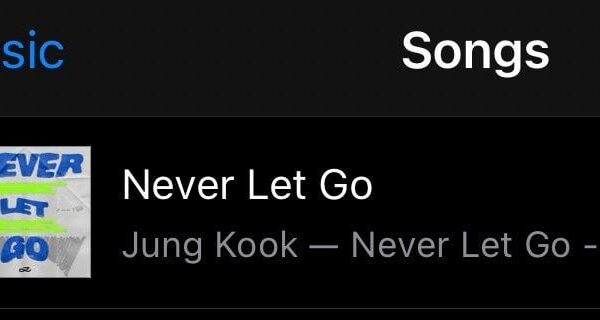 240607 Jungkook’s “Never Let Go” has reached #1 on US iTunes! (NEW PEAK)