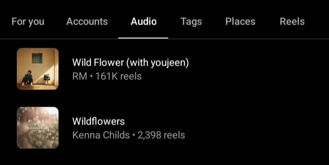 Heaven,come back to me and wild flowers trending  on instagram