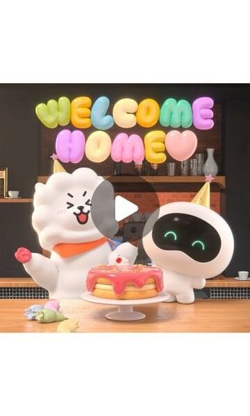 240608 BT21 - I have a friend to introduce to UNISTARS! 💖🎂
This friend has come from very far away 🚀