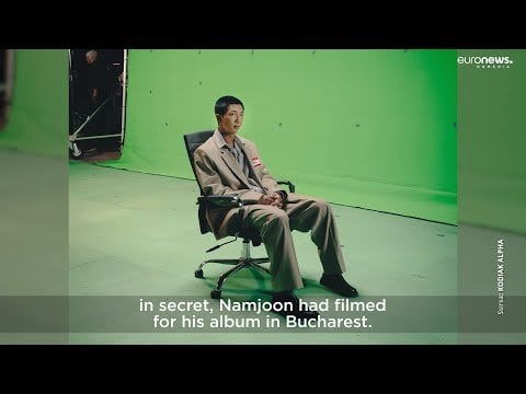 240606 Euronews Romania: Romania, on the K-pop map. Namjoon, the leader of BTS, shot the LOST! video in Bucharest