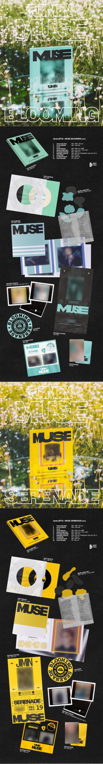 [NOTICE] Jimin’s Second Solo Album, “MUSE” Pre-order info - 180624