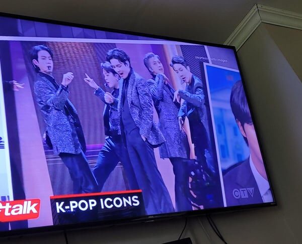 Seen BTS on the news just now (Canada)