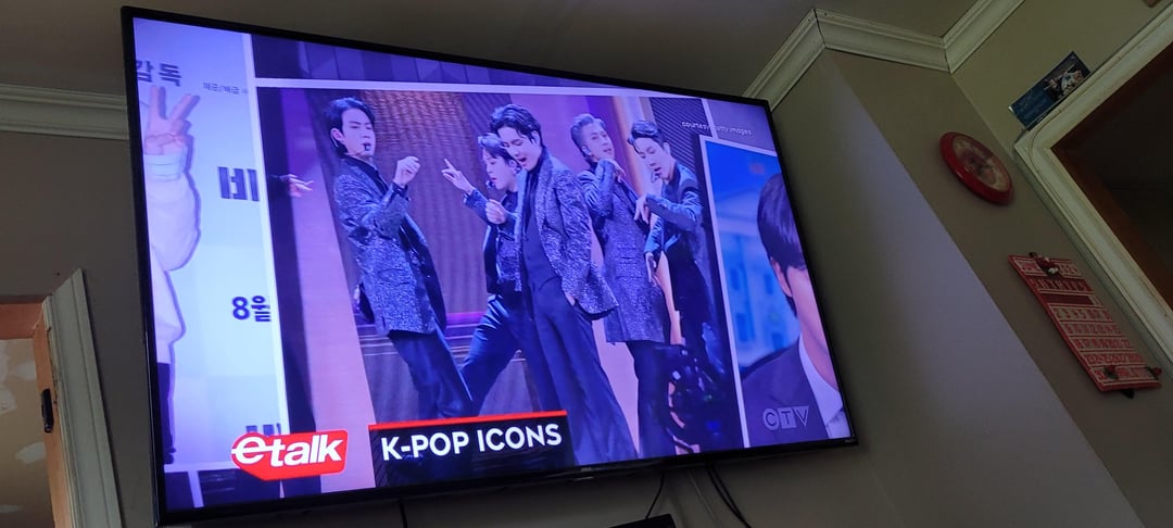 Seen BTS on the news just now (Canada)