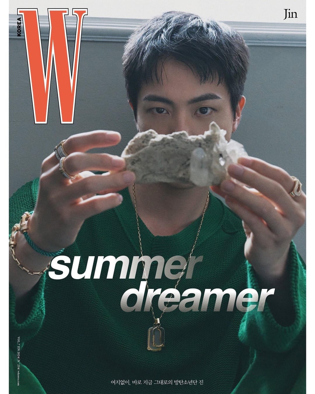 Jin for W Korea (Teaser Covers) - 100724