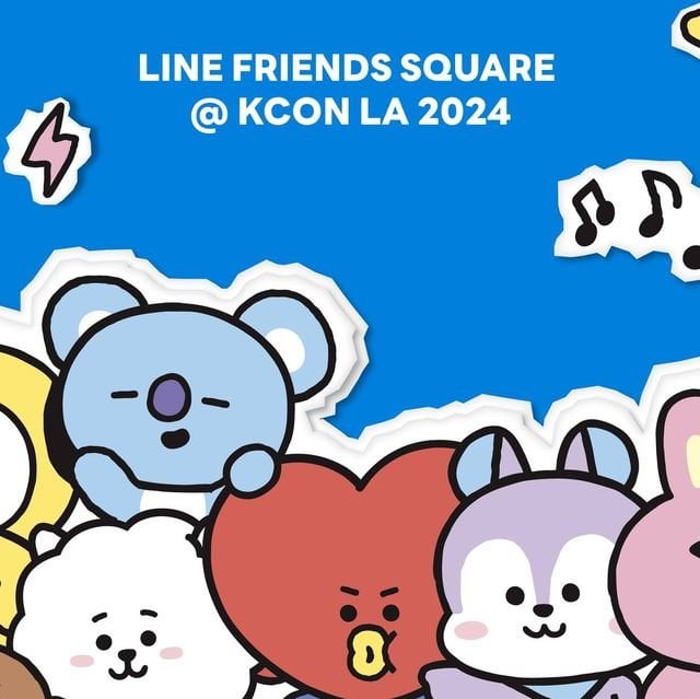 240722 LINE FRIENDS US_Official on Instagram: [LINE FRIENDS SQUARE @KCON LA 2024] MERCH LINEUP:  BT21  UNISTARS, are you excited?