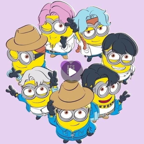 240725 Line Friends Square on Instagram: BTS x Despicable Me 4 collaboration (compilation)