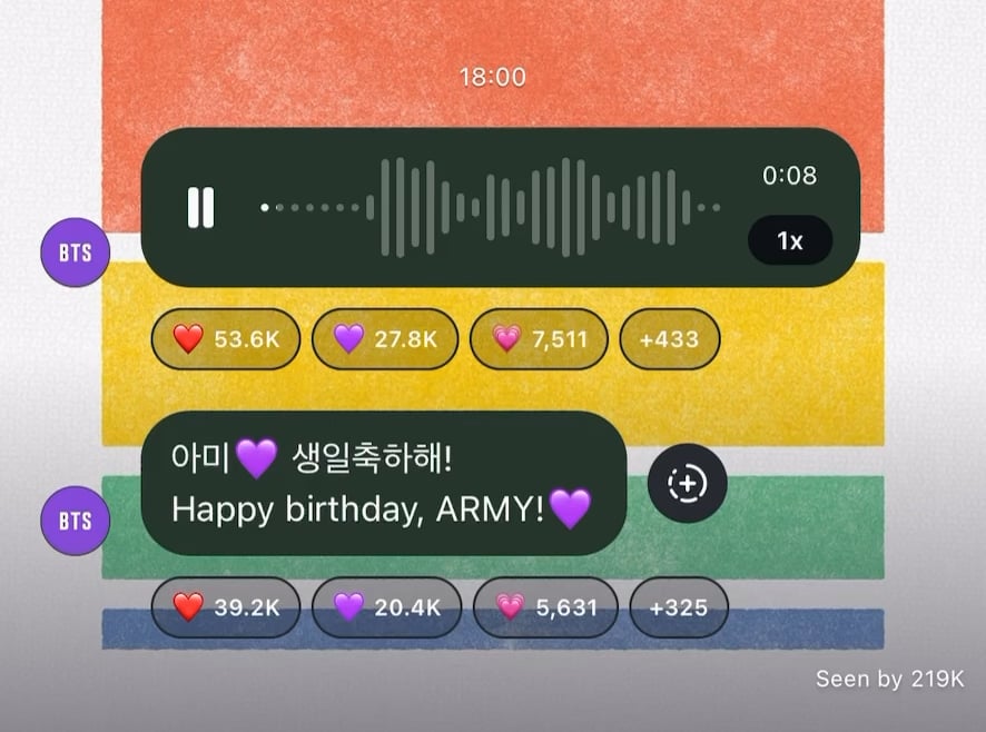 [BTS Official IG Broadcast Channel] Jin’s birthday message for ARMY - 090724