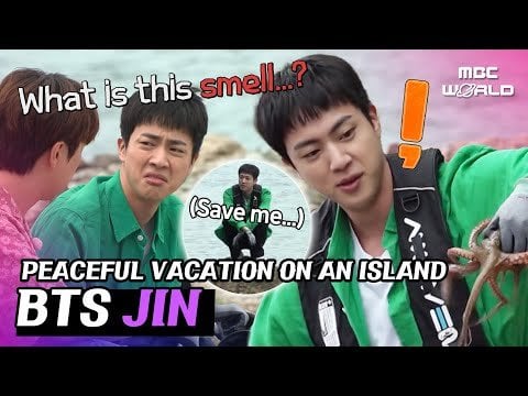 [MBC World] BTS JIN came to an uninhabited island to relax but ended up abandoned alone?! @ Half-Star Hotel in Lost Island - 210824