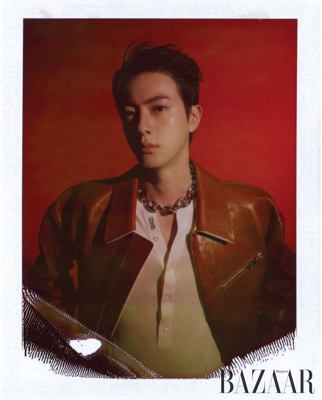 Jin for Harper’s BAZAAR Korea x Gucci (September 2024 issue pictorial preview (3)) - 210824