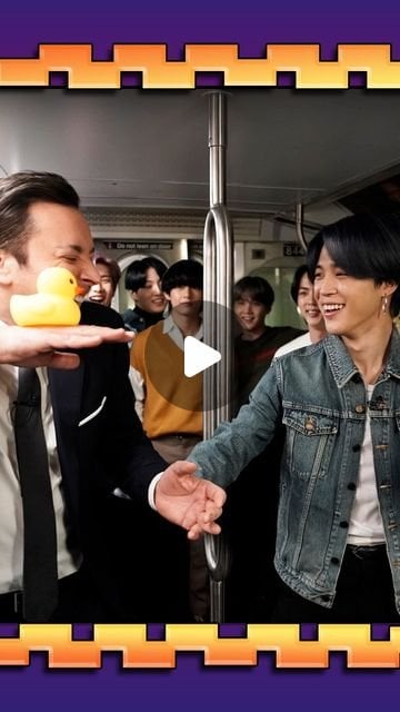 240807 The Tonight Show on Instagram: The members of BTS face off against each other in the Subway Olympics!