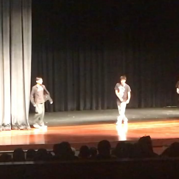 Seven dance cover at the talent show with my homies