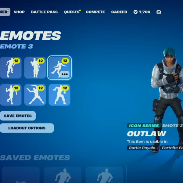 “Standing Next To You” emote in Fortnite