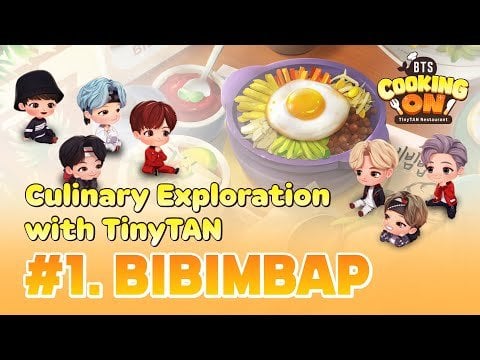 240808 [BTS Cooking On: TinyTAN Restaurant] Culinary Exploration with TinyTAN #1. Bibimbap😋