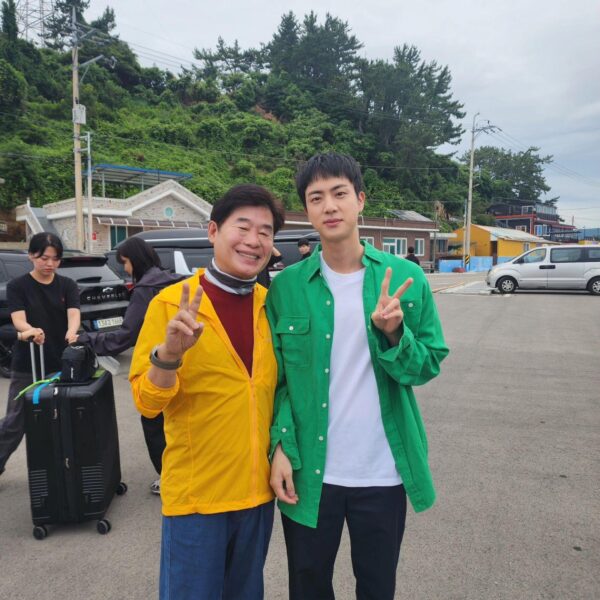 Chef Lee Yeonbok IG Post with Jin - 040824