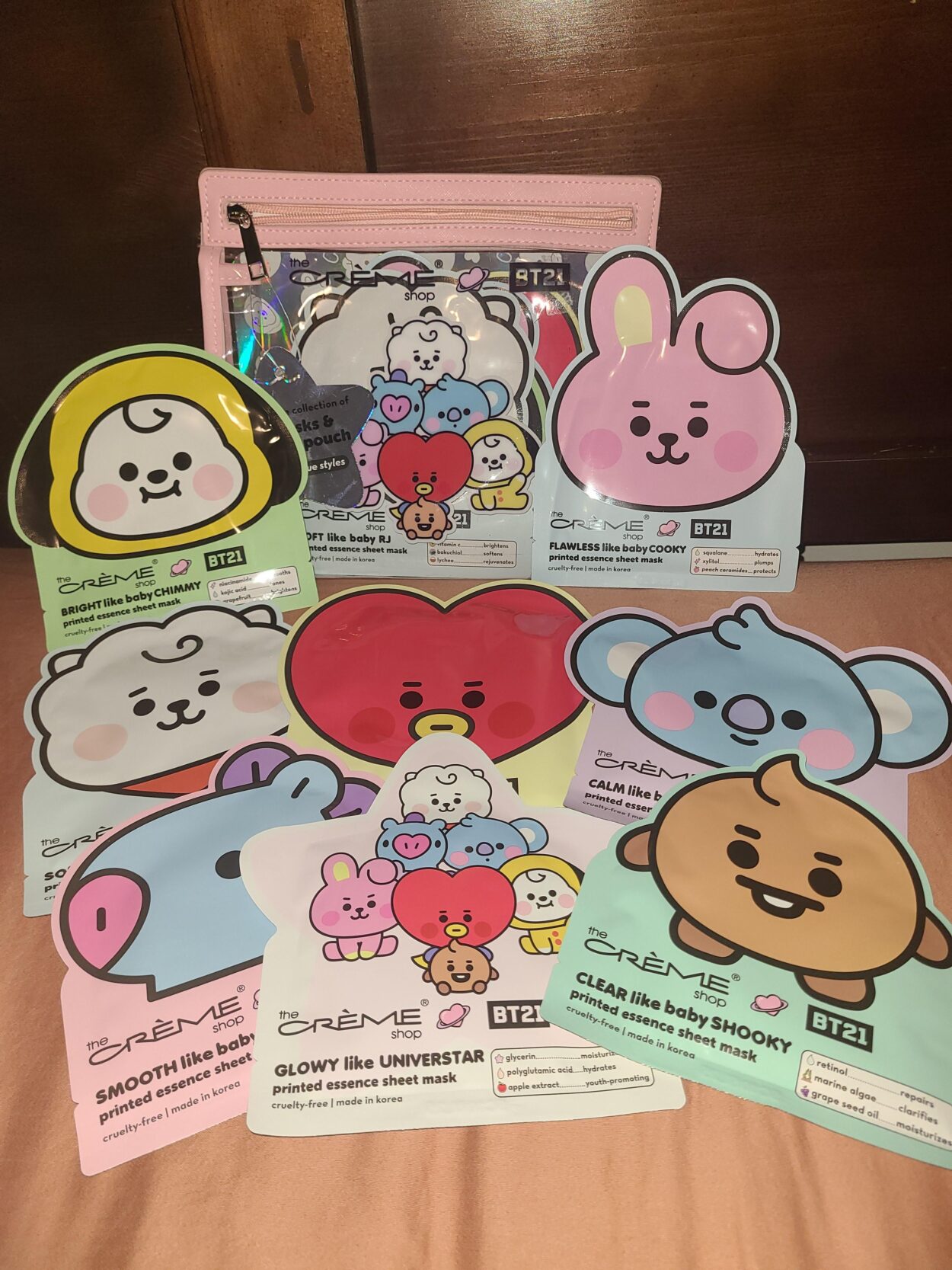 BT21 Face mask score!