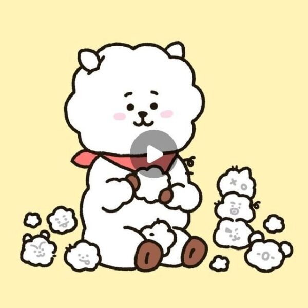 240820 BT21 - RJ, mass-producing cuteness!☁️💕