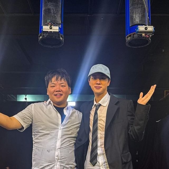 240828 Kwak Tube on Instagram with Jin