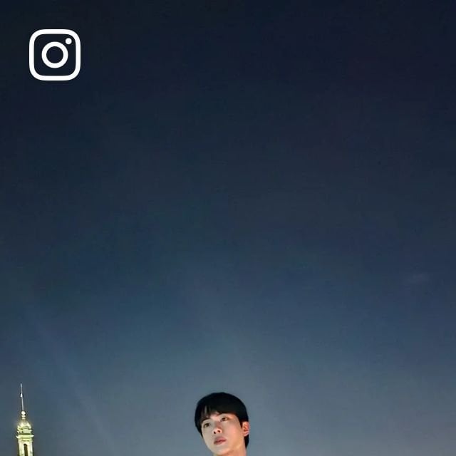 240922 Jin on Instagram