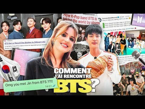 240915 Louise Aubery: I INTERVIEWED JIN FROM BTS (and I'll tell you what it was like)