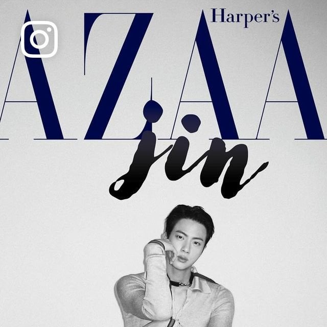 240904 Stylist Kim Youngjin on Instagram (feat. Jin for Harper’s BAZAAR Korea)