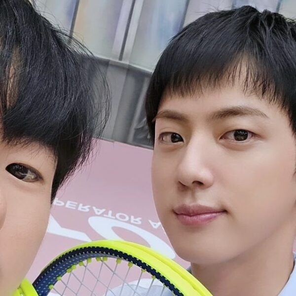 240917 Tennis coach Kim Sang Gyun on Instagram with Jin