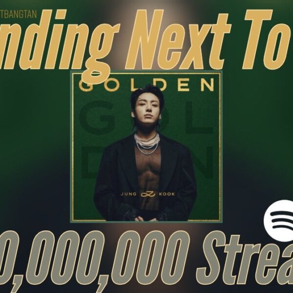 240925 Spotify Milestones: Jungkook's "Standing Next to You" has surpassed 900 million streams