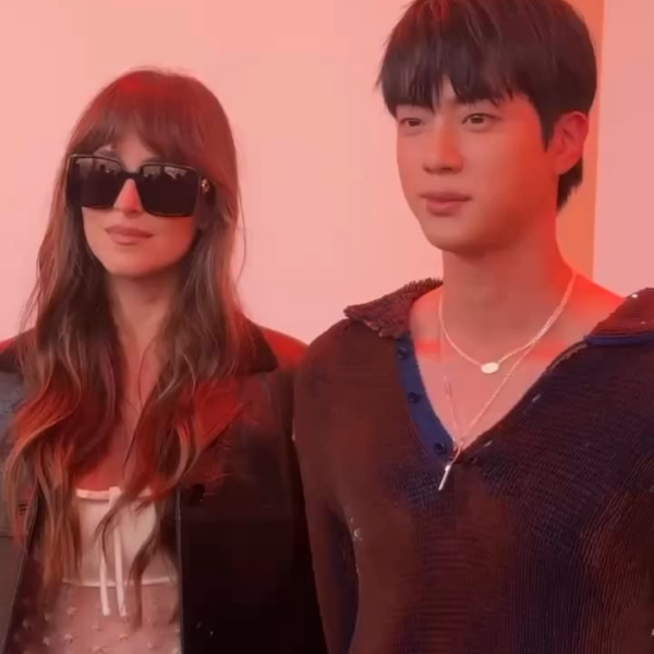 L'OFFICIEL Singapore IG Post with Jin & Dakota Johnson - 200924