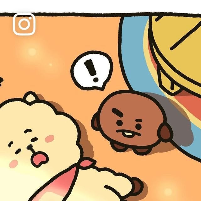 240928 BT21 - Naptime.. found SHOOKY’s own spot! ☁️