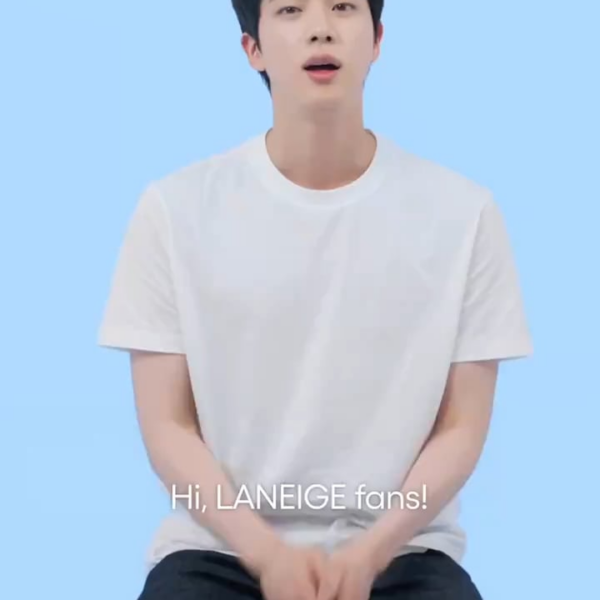 Laneige US Twitter with Jin - 041024