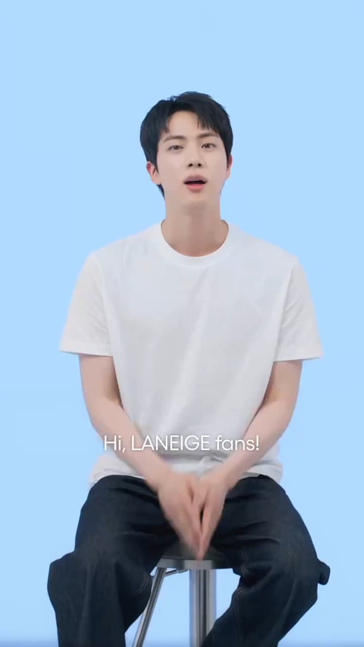 Laneige US Twitter with Jin - 041024