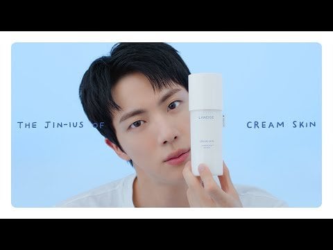 241001 Laneige Korea: WELCOME! This is BTS Jin’s cream skin lab ✨