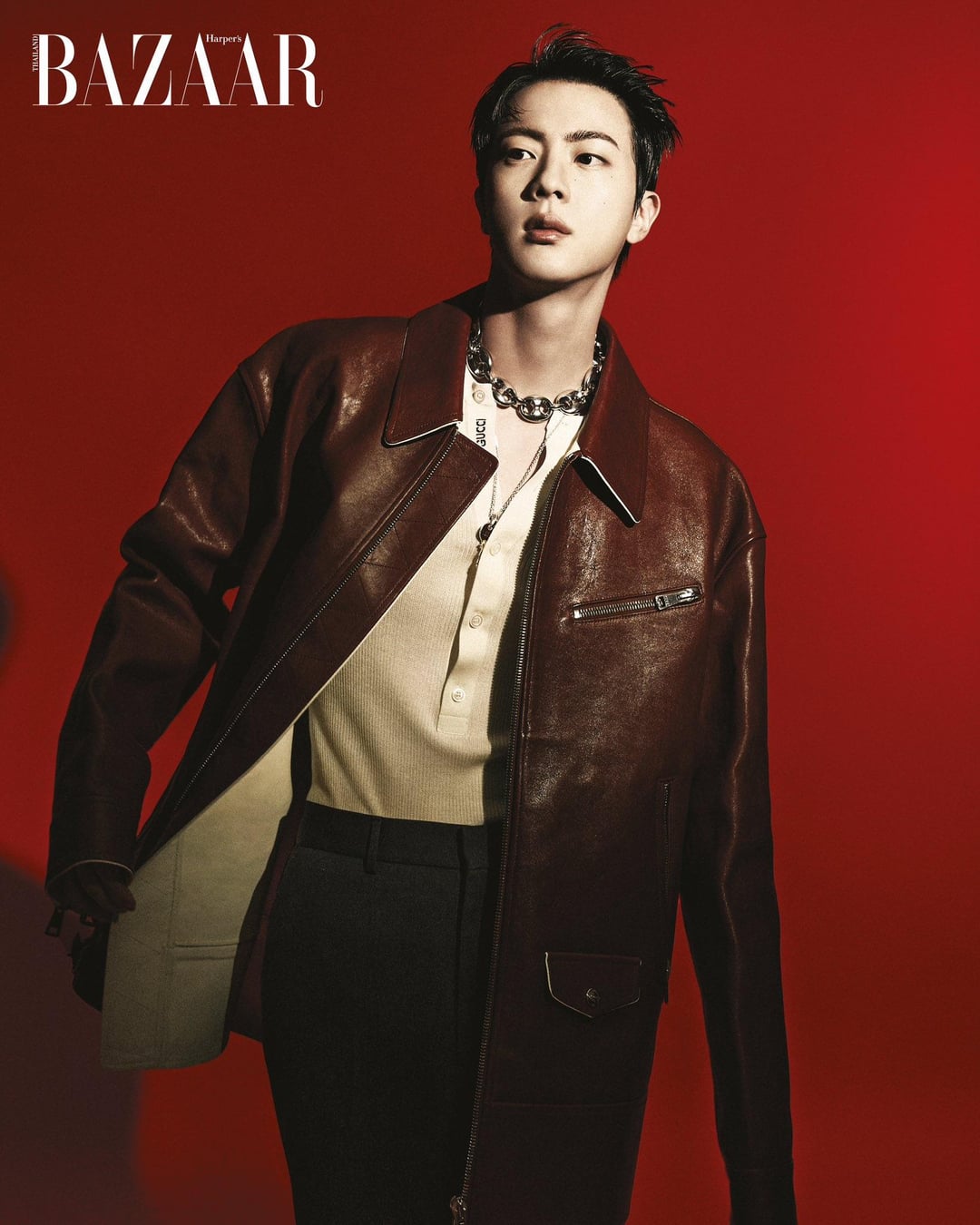 Jin for Harper’s BAZAAR Thailand x Gucci (October 2024 issue - additional pictorial images) - 141024